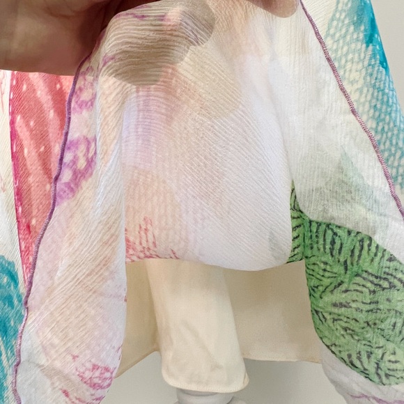 FLAWED GEM Rare Early 2000s Silk Midi Dress ASO Lorelai Gilmore in Gilmore Girls - Picture 15 of 16